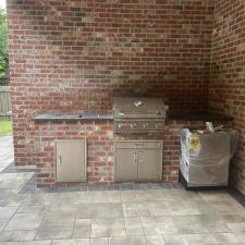 Belgard Lafitt Grana Paver Patio Installation and Outdoor Kitchen in Covington, LA 2